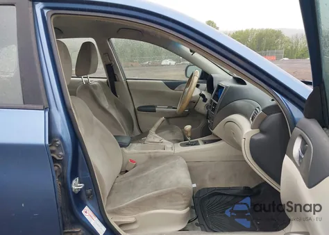 2008 Subaru Impreza 2.5I из США, поврежденный, VIN JF1GH61648H809758